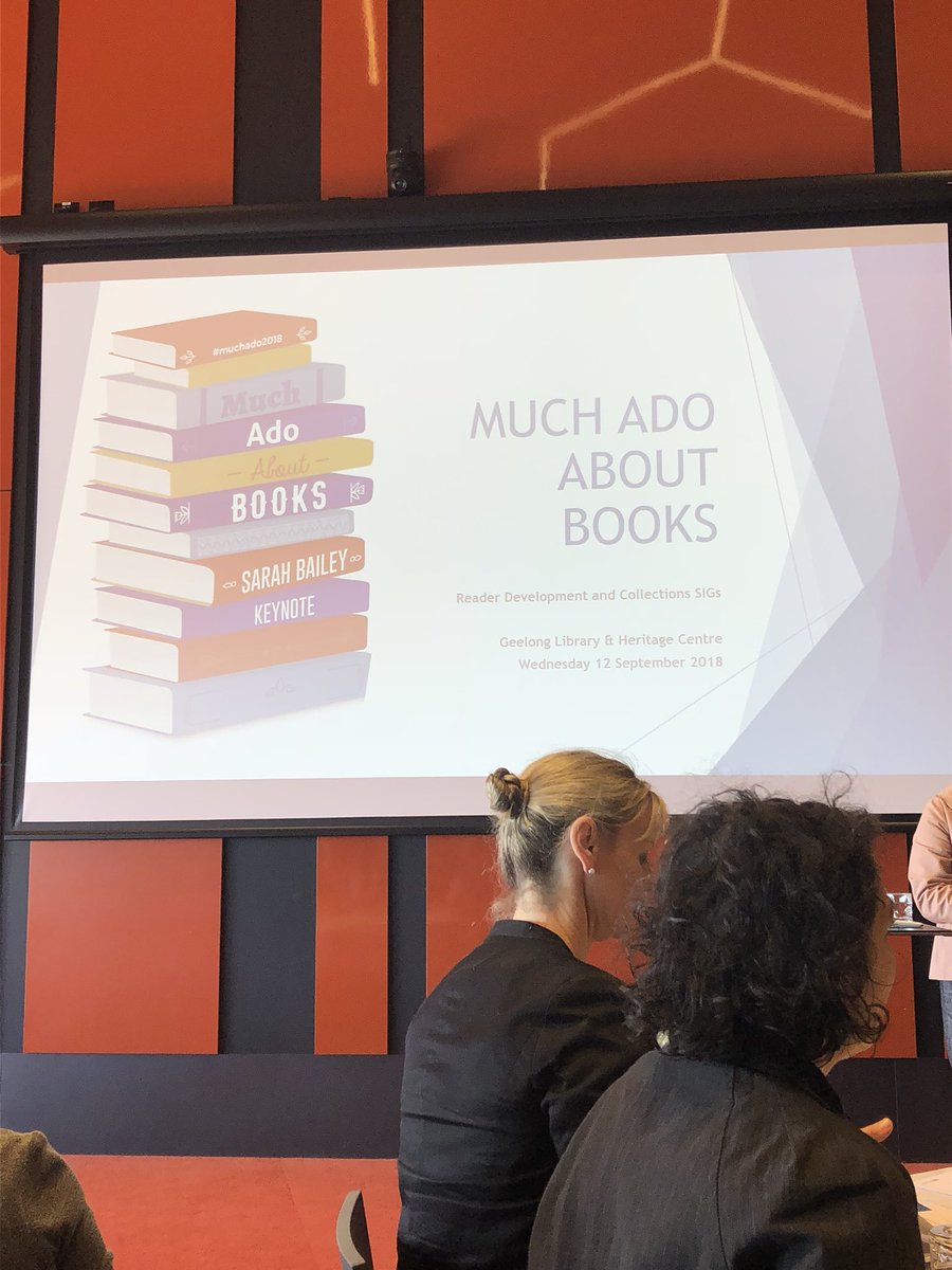 R_Prabha's tweet photo. #muchadoaboutbooks2018 Excited to be @geelonglibrary https://t.co/hOeIREI2UD