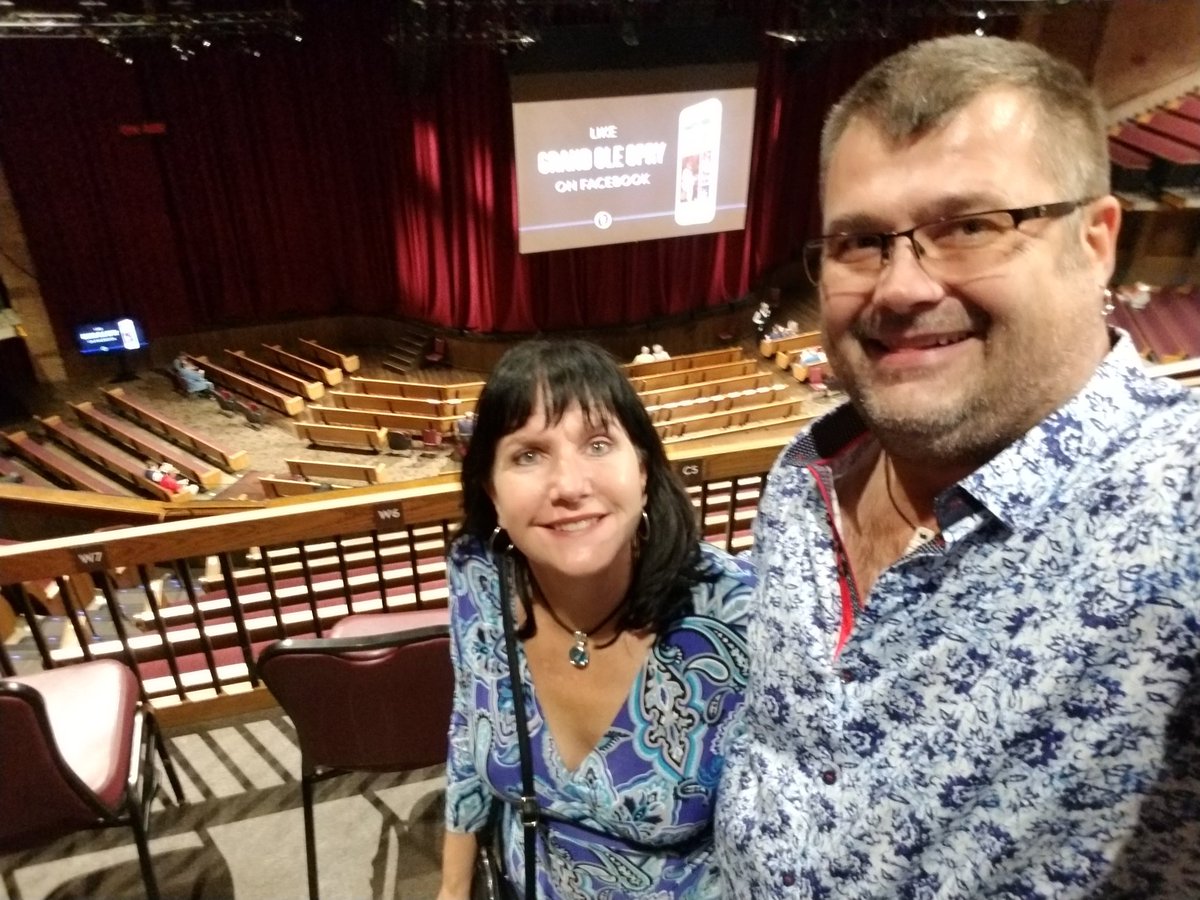 RogerCharuk's tweet photo. @opry   celebrating my 50th   sect 21 standing room https://t.co/0WwpYwVP56
