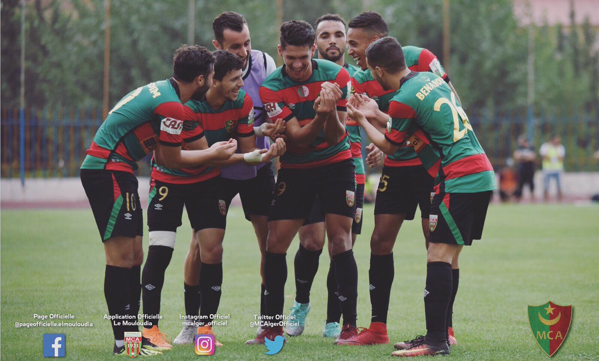 #OM_MCA #ligue1dz #TahyaElMouloudia 💚❤️