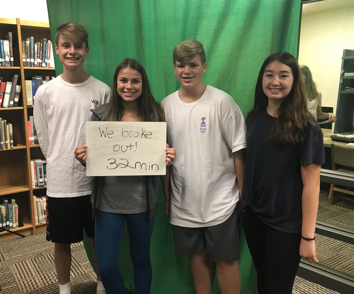 BVHLibrary's tweet image. Freshman library orientation breakout!  Way to go BV Tigers! #LibrariesCount #Teamwork @BVHLibrary @bvlibraries