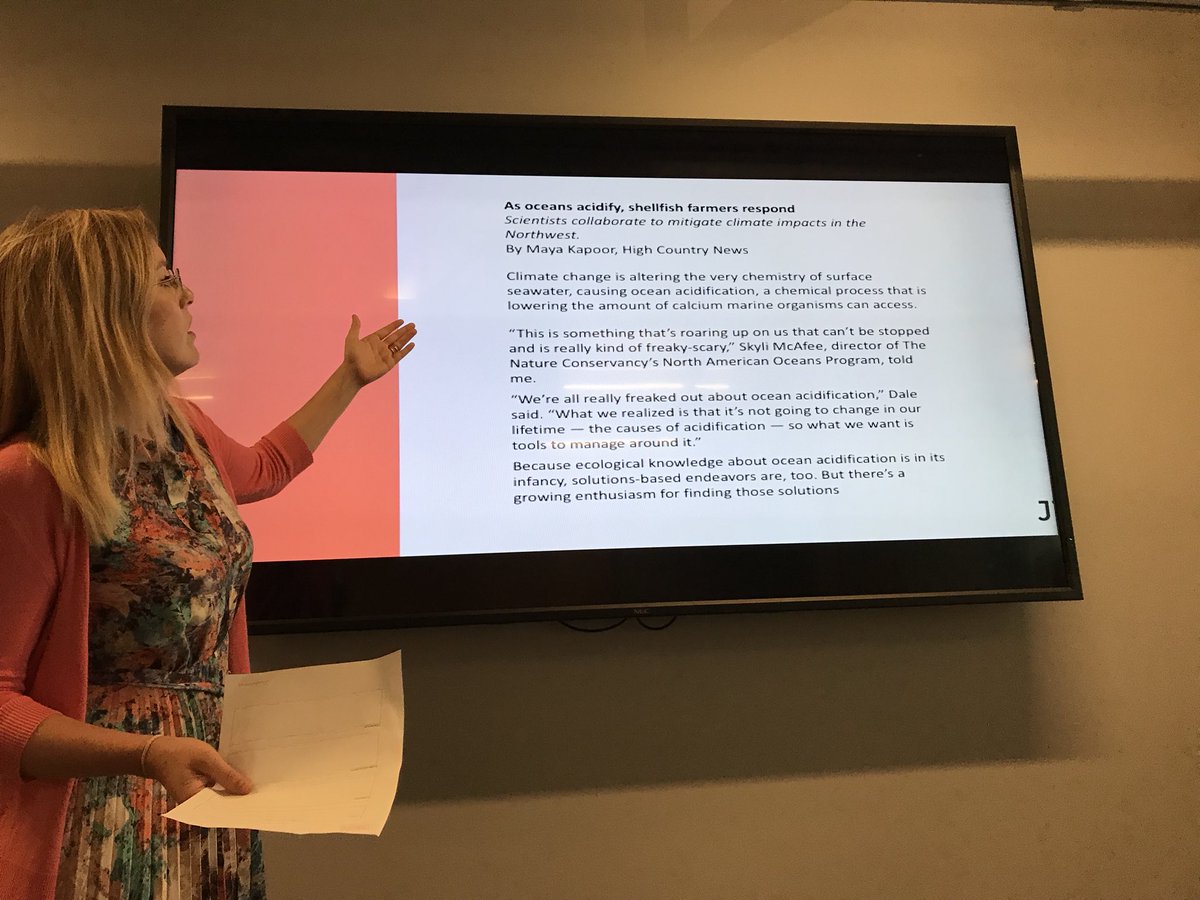 JennyGShao's tweet photo. @soljourno workshop taught by @catherinecheney today in #SanFrancisco @Google. Focuses: #solutionsjournalism basics, #climatechange #climateaction #globalclimateactionsummit2018 https://t.co/tRXNP4c1sE