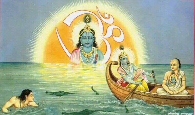 Humanity is running blindly towards the pleasures ofthe mind just like a mad elephant running in all directions in that it will find limited happiness n great agonies n no way of running away as all the doors r being closed lock only the Name of Narayana can free all chant always