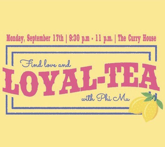 Come hang with us and meet some sisters!! This Monday 9:30-11pm at The Curry, we can’t wait to meet everyone 💛💛