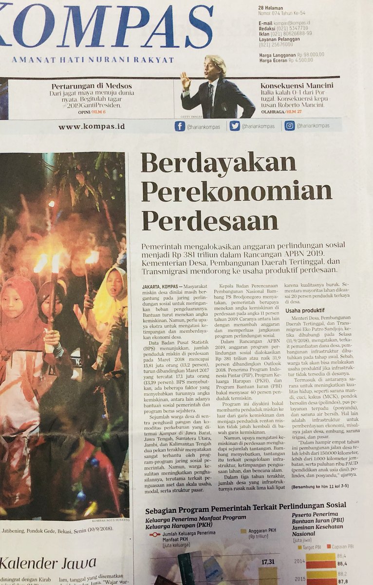 EkoSandjojo's tweet photo. Manfaatkan Dana Desa untuk kemajuan desa. Mari kita kawal bersama agar benar2 efektif dan bermanfaat sebaik2nya. Kalau bukan kita semua yang mengawal, lalu siapa lagi? https://t.co/z0uTAbmTer