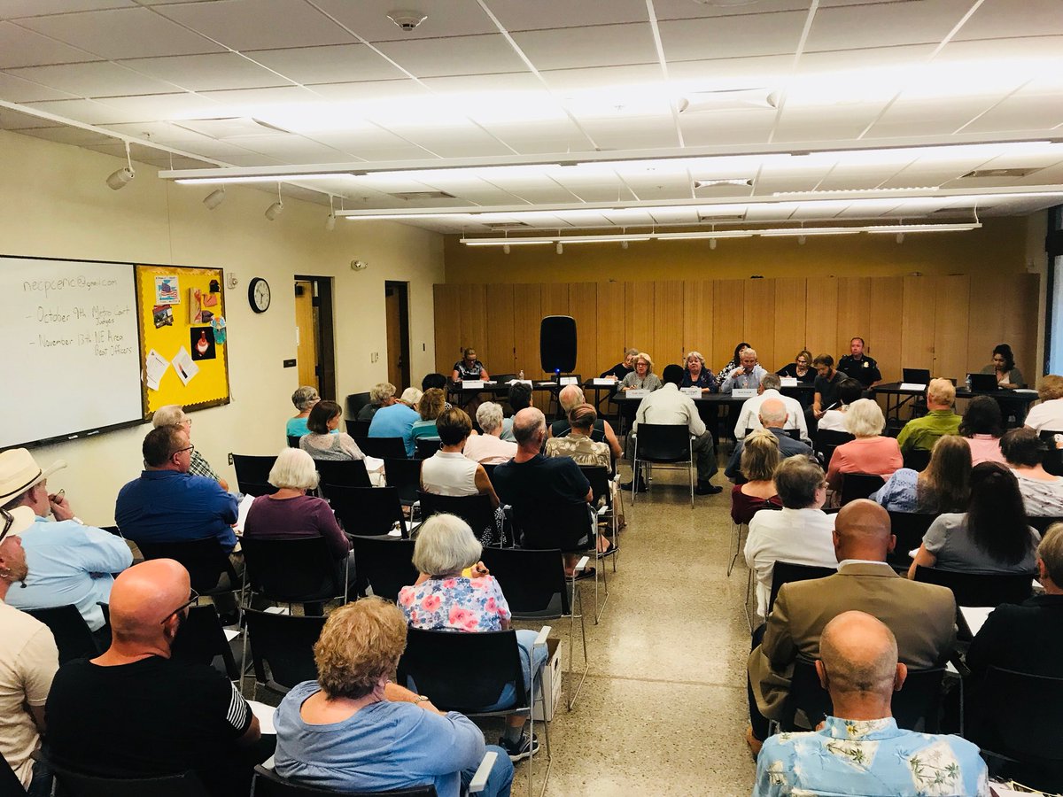 _Brad_Winter's tweet photo. Great turnout tonight at the North East Community Policing Council! Thank you for the great discussion and your involvement in our community! #Community https://t.co/403bsI2SwJ