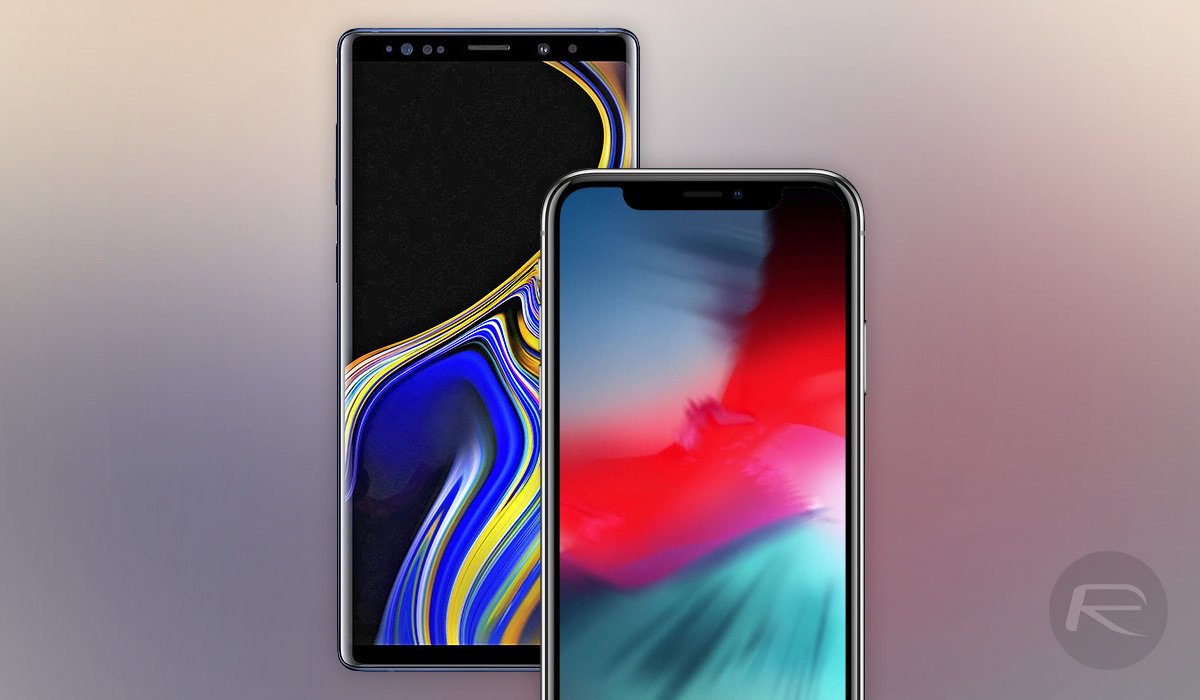 Redmond Pie on Twitter: "Apple iPhone Xs Max Vs iPhone Xr Vs Samsung Galaxy Note 9 [Size