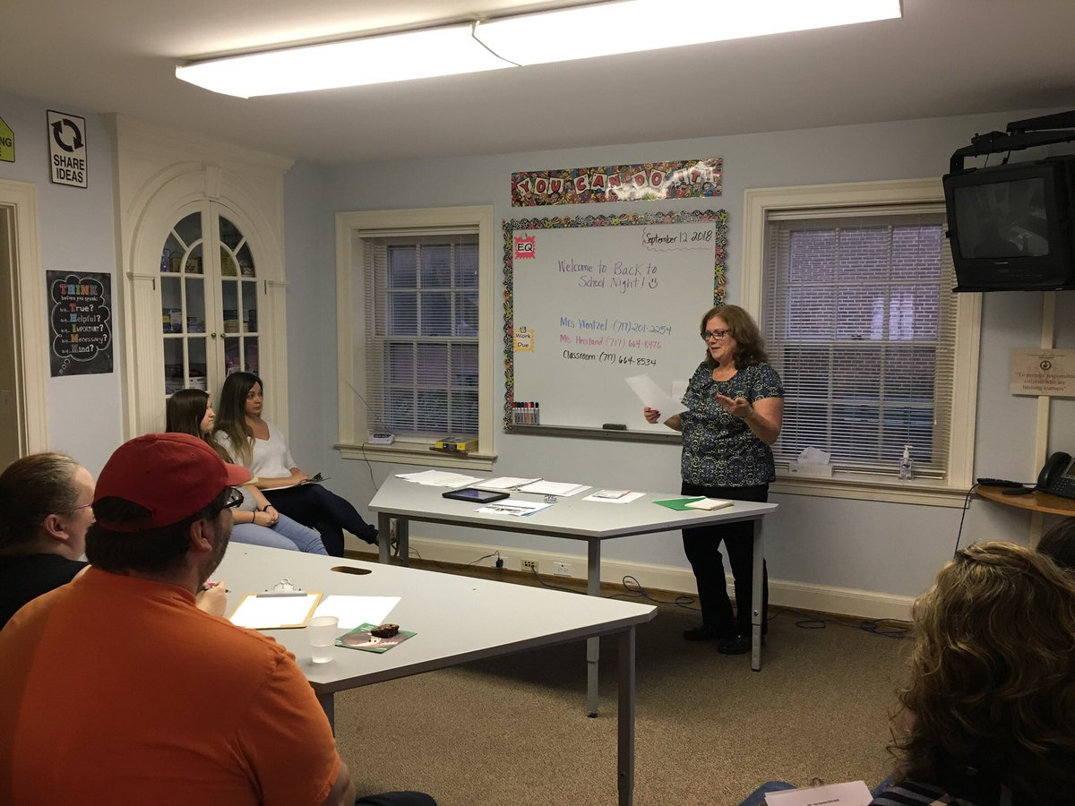 Back to School Night at Next Step Program was a success with both my students/parents!! <a href="/ManheimCentral/">Manheim Central SD</a> #MCNSP #manheimcentralsd
