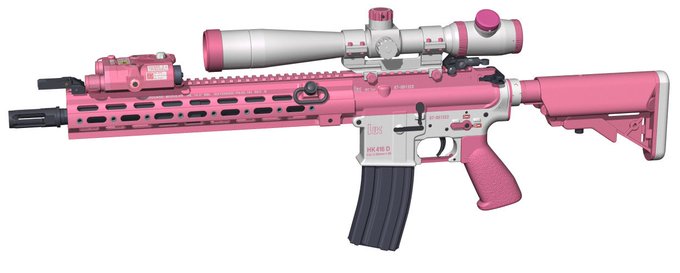 HK416いろいろいじってみました。その2.
いつものピンク色😋
#Shade3D #3DCG 