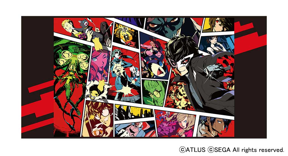 セガラッキーくじ「ペルソナ5」 本日9 月 12 日より発売！ 全国の