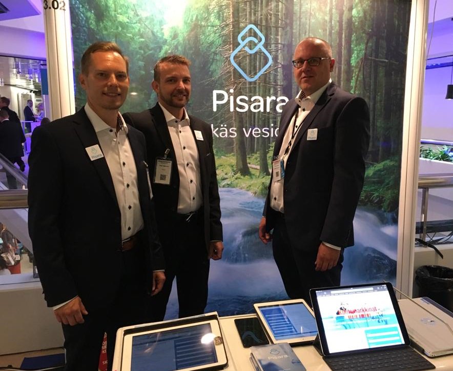 Alvayhtiot's tweet image. Kuntamarkkinat käynnissä Kuntatalolla. Tervetuloa keskustelemaan vesihuollosta Pisaran osastolle 3.02. Ensimmäinen Pisara-tietoisku klo 10 tänään. 
#pisara #vesi #vesihuolto #älykäsvesi #kuntamarkkinat