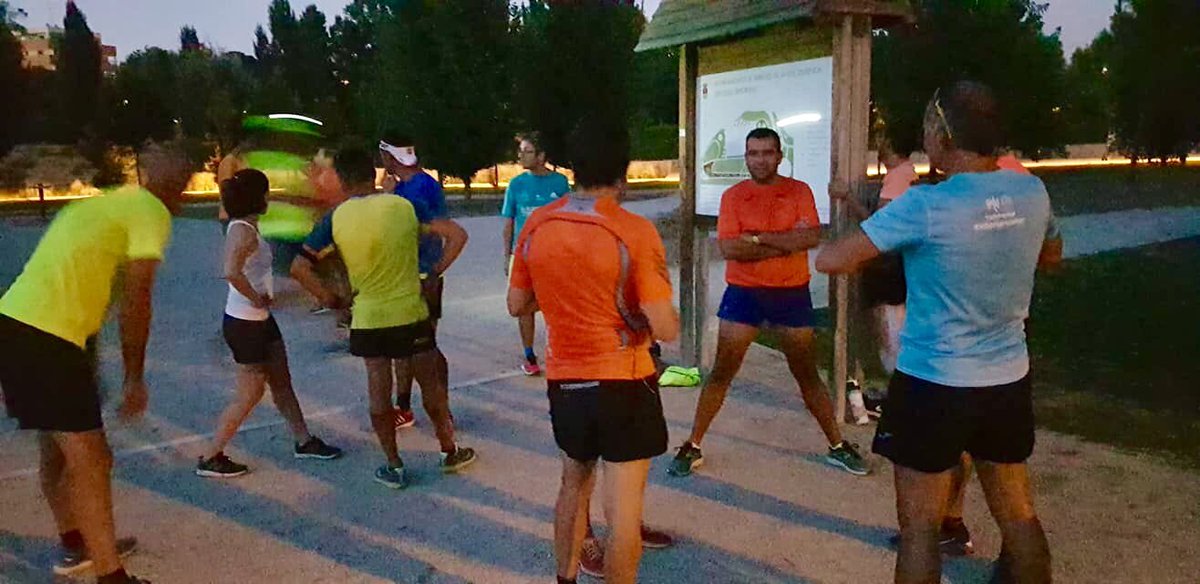 Preparando <a href="/Mmaratonvallado/">M.Maratón Valladolid</a> y otras en Parque de Socayo. Muy buena opción para hacer fraccionados. Hoy rodamos por Fuente la Mora