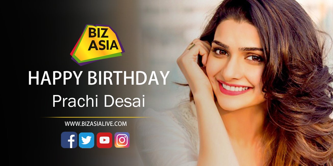  wishes Prachi Desai a very happy birthday.  