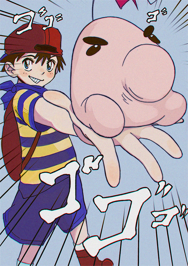 ness! sketch: @PLasmaghost0 line: @Xenophoss colour: @sphenop_s final: @yueko__ 