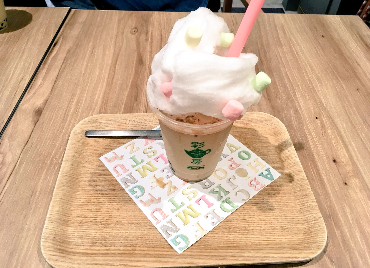 96猫 わたあめタピオカなるものを飲んだ インスタにはお店の写真もあるから行って見てね 明治神宮前 T Co 5ic3ezov7u