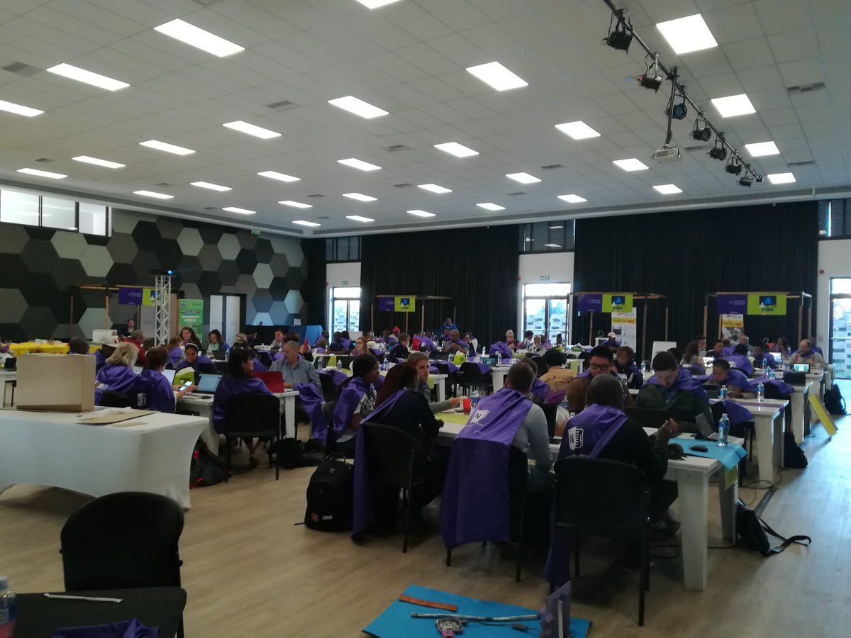 Day 2 starting with a bang! As the superhero work begins.... #LocalE2SA #mieexpert #MicrosoftEdu