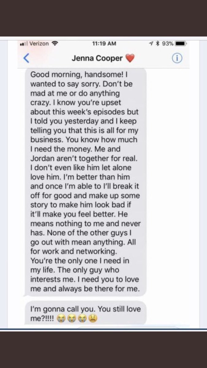 Not cool @Jennacooperfit  not cool. #phonybalogne #bachlorinparadise