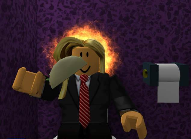 Donald Trump Roblox On Twitter Finally Got The Chance To Try - a taco bell sign roblox