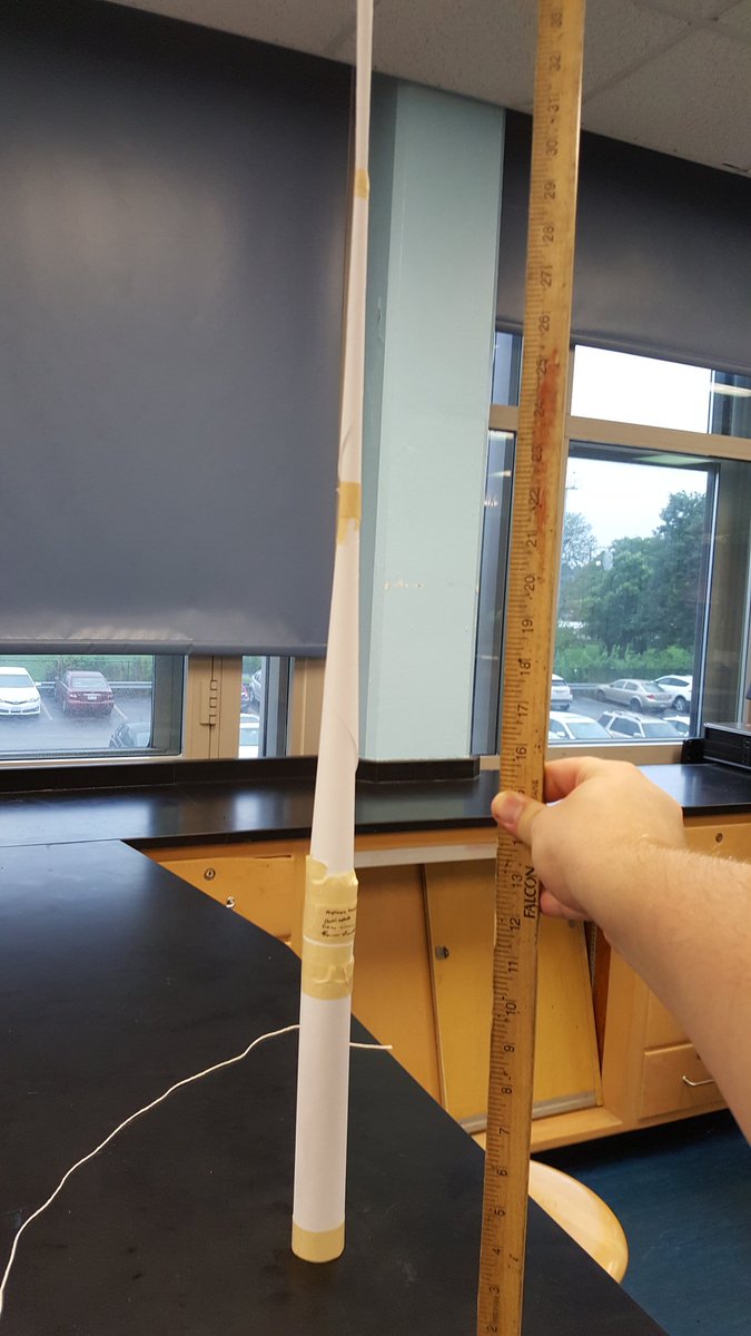 MrZbasnik's tweet image. Students  first  engineering challenge of the year ... constraints: make it tall and small footprint ... winning design was well over a meter #cpsstem