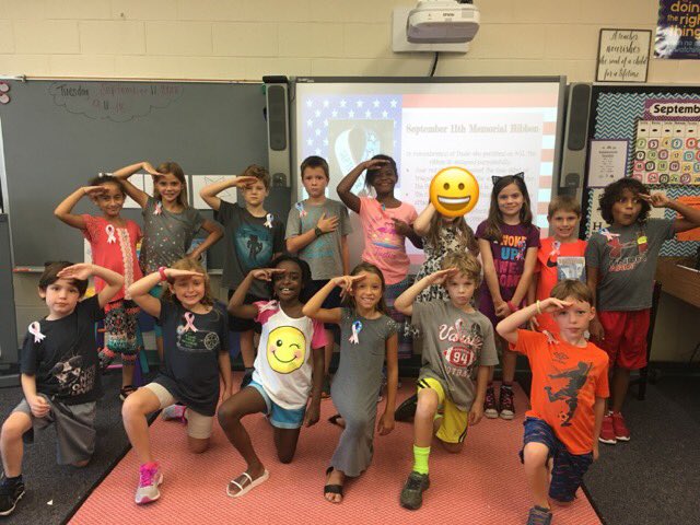 Today we remembered the heroes and events of 9/11!  We talked about our everyday heroes and how anyone can be someone’s hero!  We will always remember!
