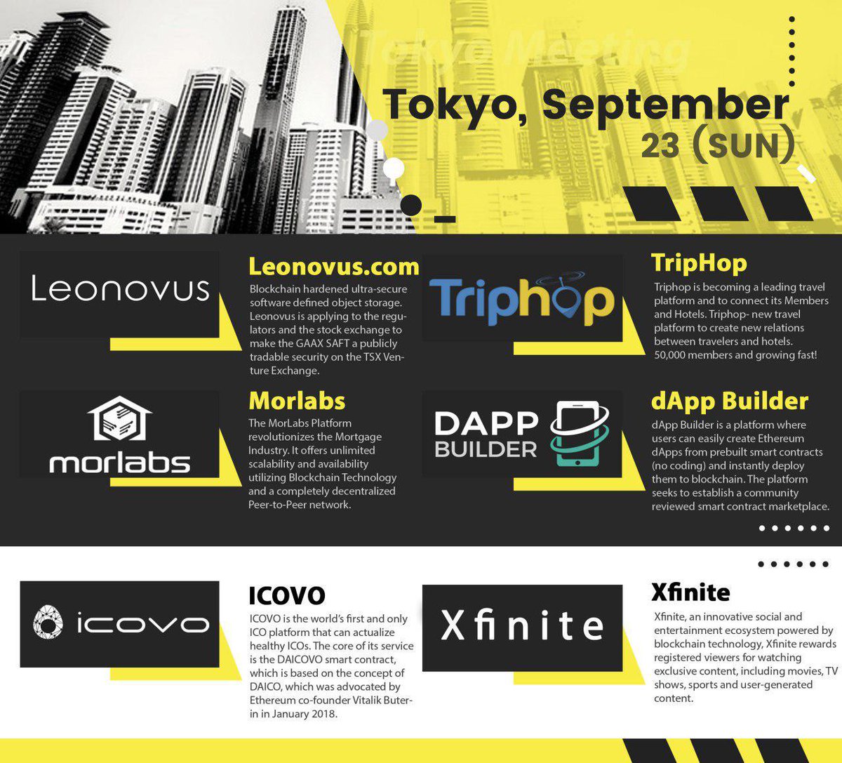 morlabs's tweet photo. Join us in #Tokyo September 23rd  #blockchain #fintech https://t.co/bgHICutdE0 https://t.co/Y34PowFyEQ