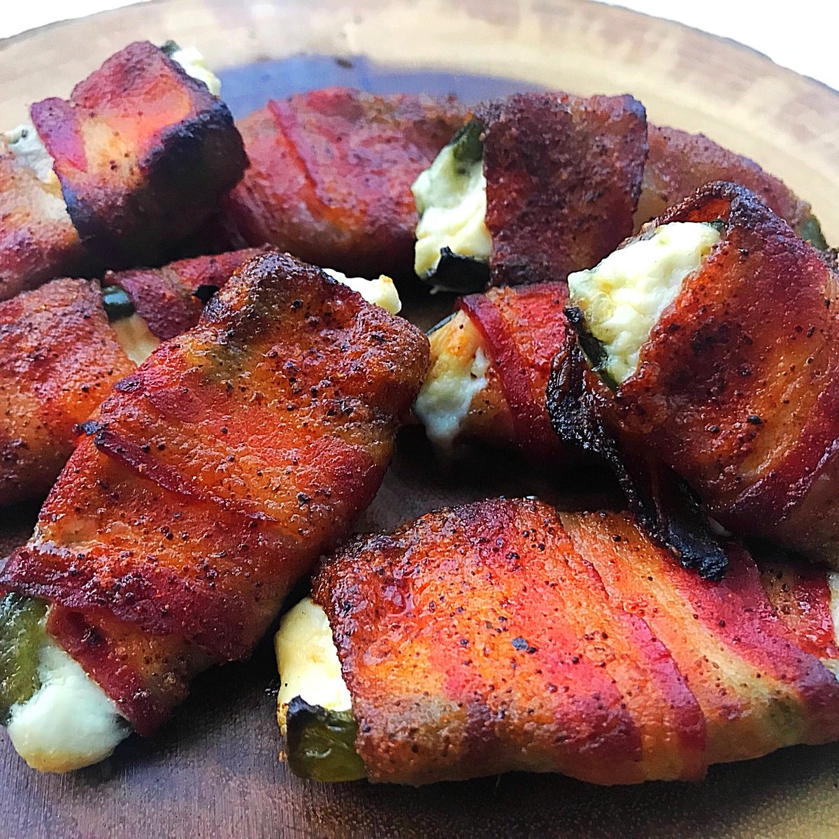 MeatChurch's tweet photo. Jalapeño poppers seasoned with our Honey Bacon BBQ anyone? https://t.co/AmzPVfo6sZ