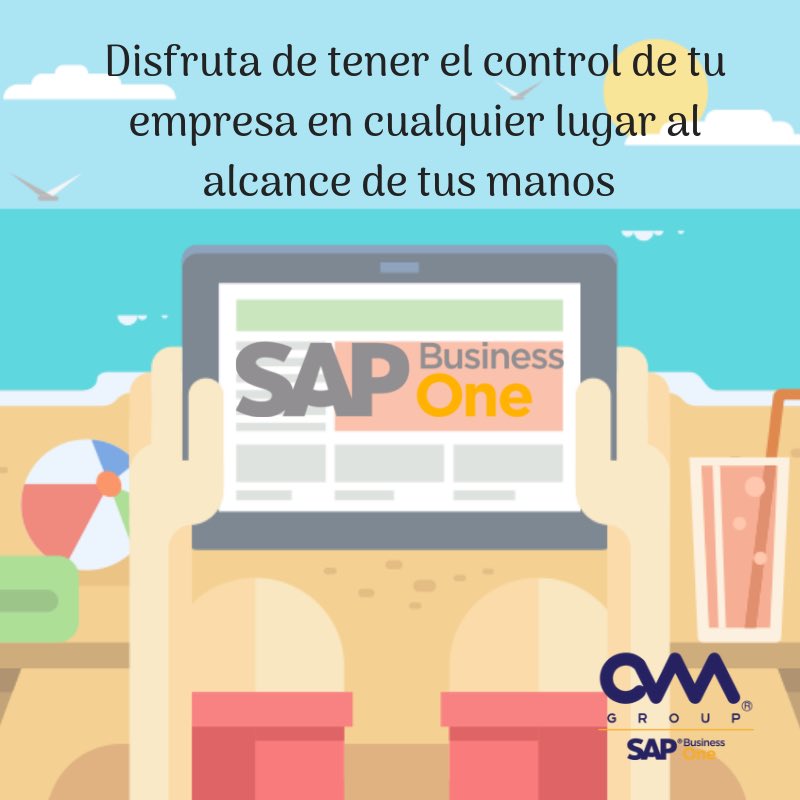 CVM_Group's tweet photo. #SAPBusinessOne #CVMGroup #automatiza #innova #disfruta 
¿Tu ya estás disfrutando ? https://t.co/Q8MmEx3KhE