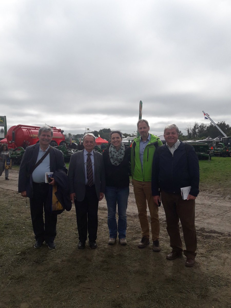 dpmariann's tweet photo. Promising Hungarian-Canadian #agro_tech and agro-business meetings today at @outdoorfarmshow .Thank you for your hospitality @GrainFarmers and @OntarioFarms https://t.co/9woGYf5NGe
