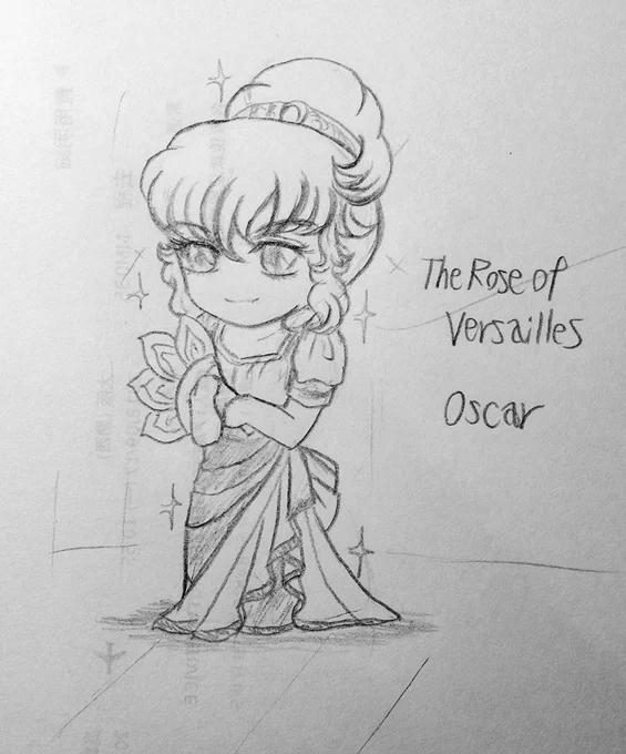 #ベルサイユのばら
#TheRoseofVersailles
#オスカル・フランソワ・ド・ジャルジェ 