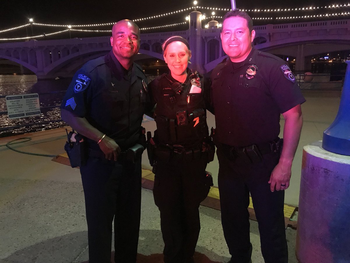 ChiefMikePooley's tweet photo. What a great evening to spend at Tempe Beach Park with our @TempePolice Officers #TempeFire and our community to remember 9/11. I got to meet some amazing people both young and old. #HealingField https://t.co/8XhqxZEyAU