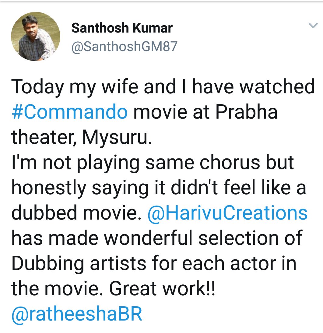 CommandoKannada's tweet photo. Thanks again for all your encouraging words.
#CommandoBB3rdWeek is on its way !  Keep spreading the news..🙏 https://t.co/MgneWHrjyC