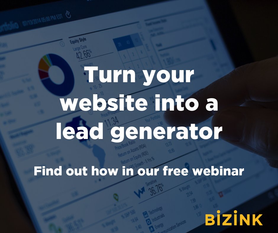 Don't miss @antheamajor's webinar next week where she'll show you how to turn your website from a brochure into a tool that actually brings in leads. There's also a special offer for all attendees! Register now:
bizinkonline.com/webinar-lead-g…