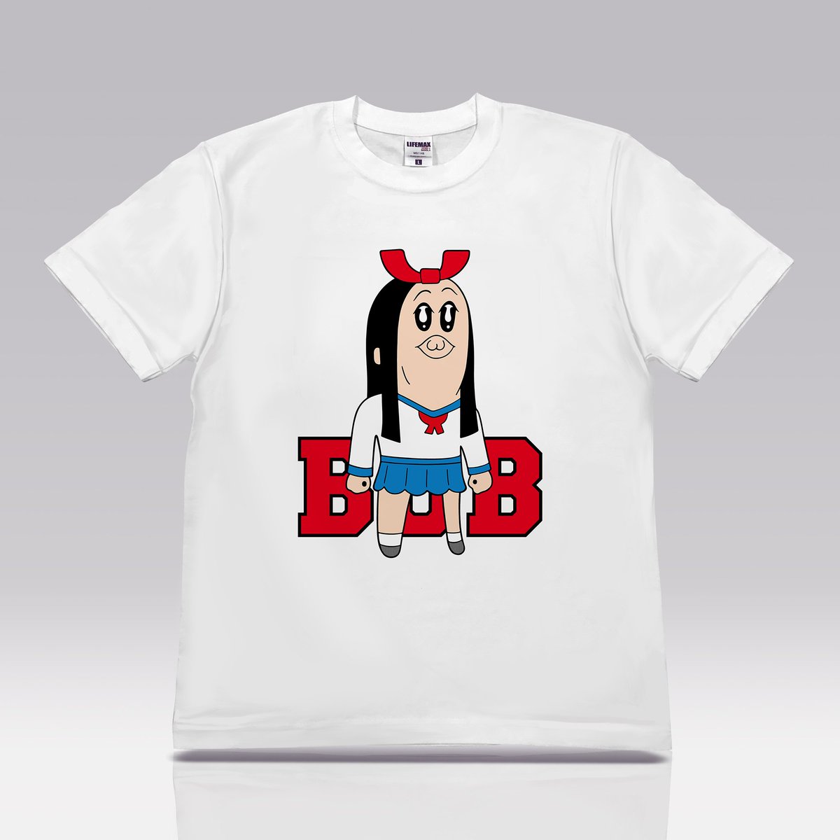 ないマンボ♟ ポプテピピック ポプ子 Tシャツ bdNOE-m72560431735 ボブネミミッミ トップス