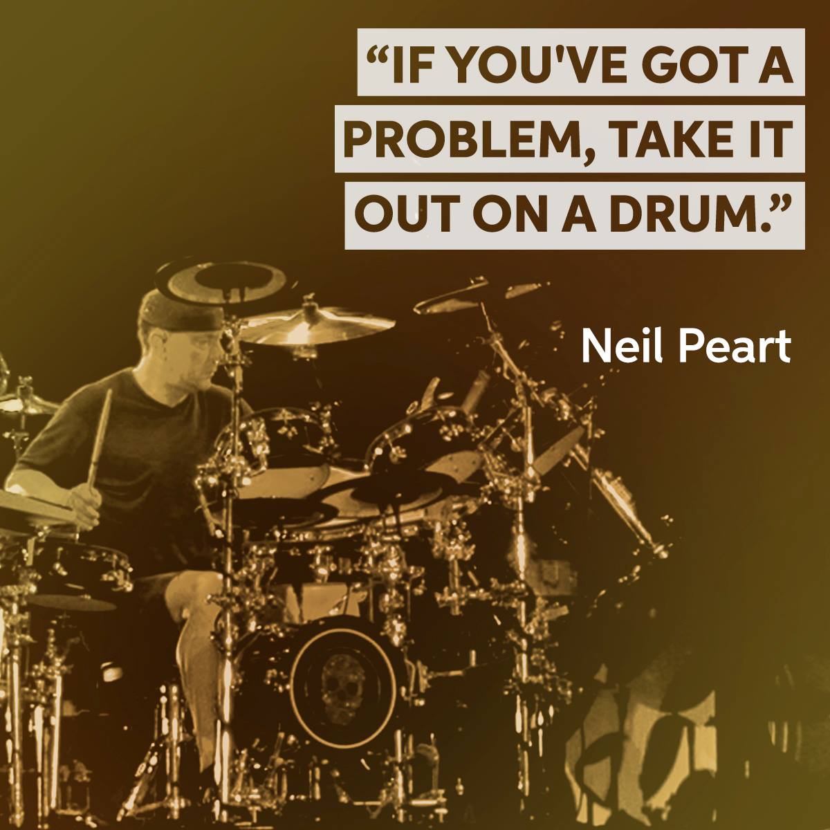   Happy Birthday to drummer and lyricist, Neil Peart! 