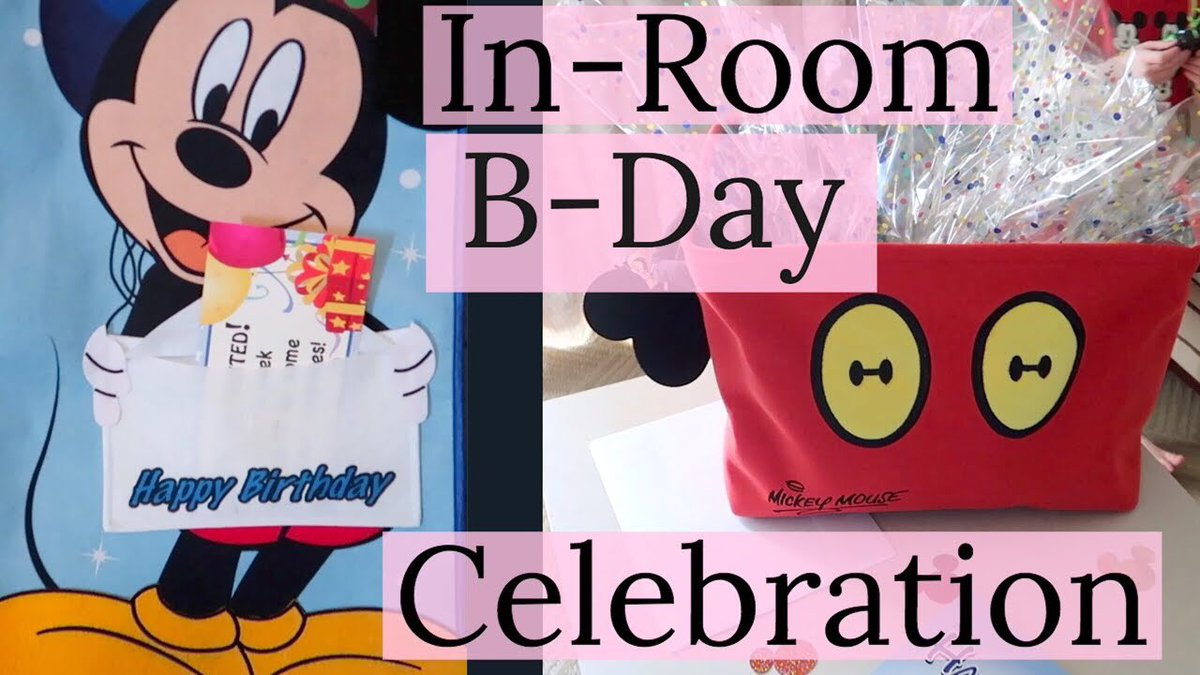 DisVacayFamily's tweet photo. A nice birthday surprise while at Disney!  Check out the fun in-room celebration!  Click here: https://t.co/7M1zPv1rjs. Thanks for the support!  #disneyfloralandgifts #disneyworld #inroomcelebration #disneysboardwalkresort #birthdayatdisney https://t.co/nKGCHTuWAJ