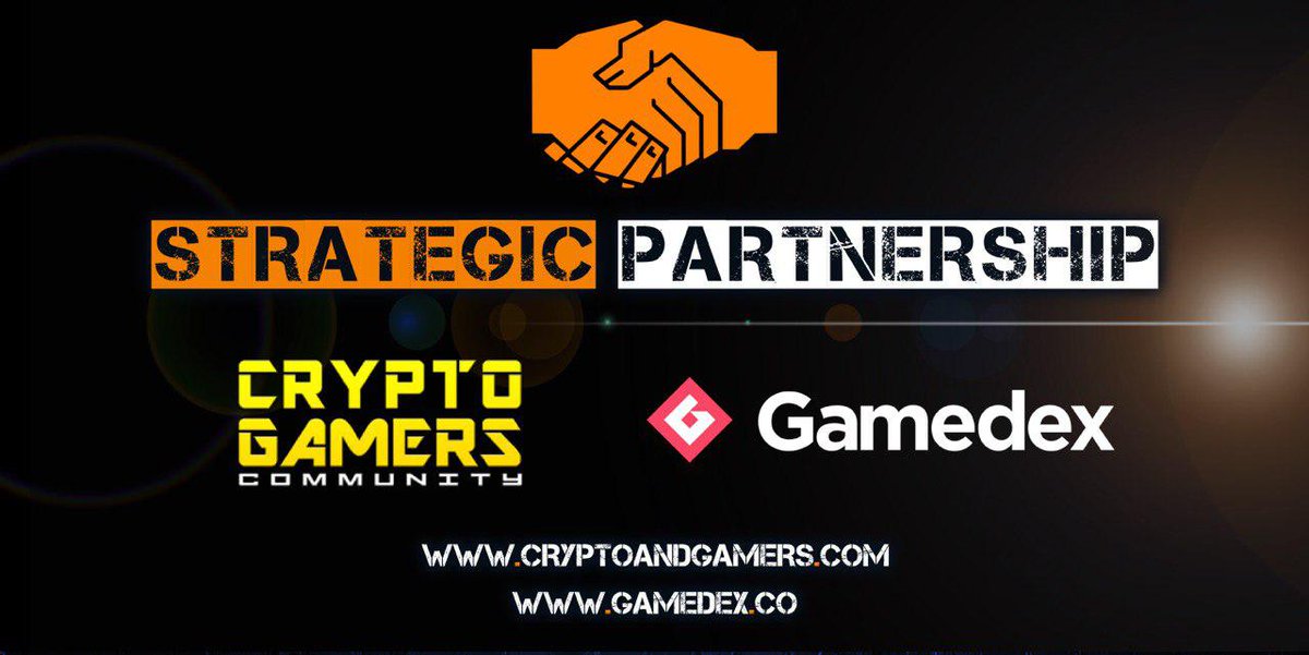 We've just partnered with @Cryptoandgamers - one of the best blockchain gaming communities out there 🎉 Together, we'll bring together a family of like-minded gaming enthusiasts 😃 Check out their website and join their Telegram - cryptoandgamers.com | t.me/BlockchainGame…