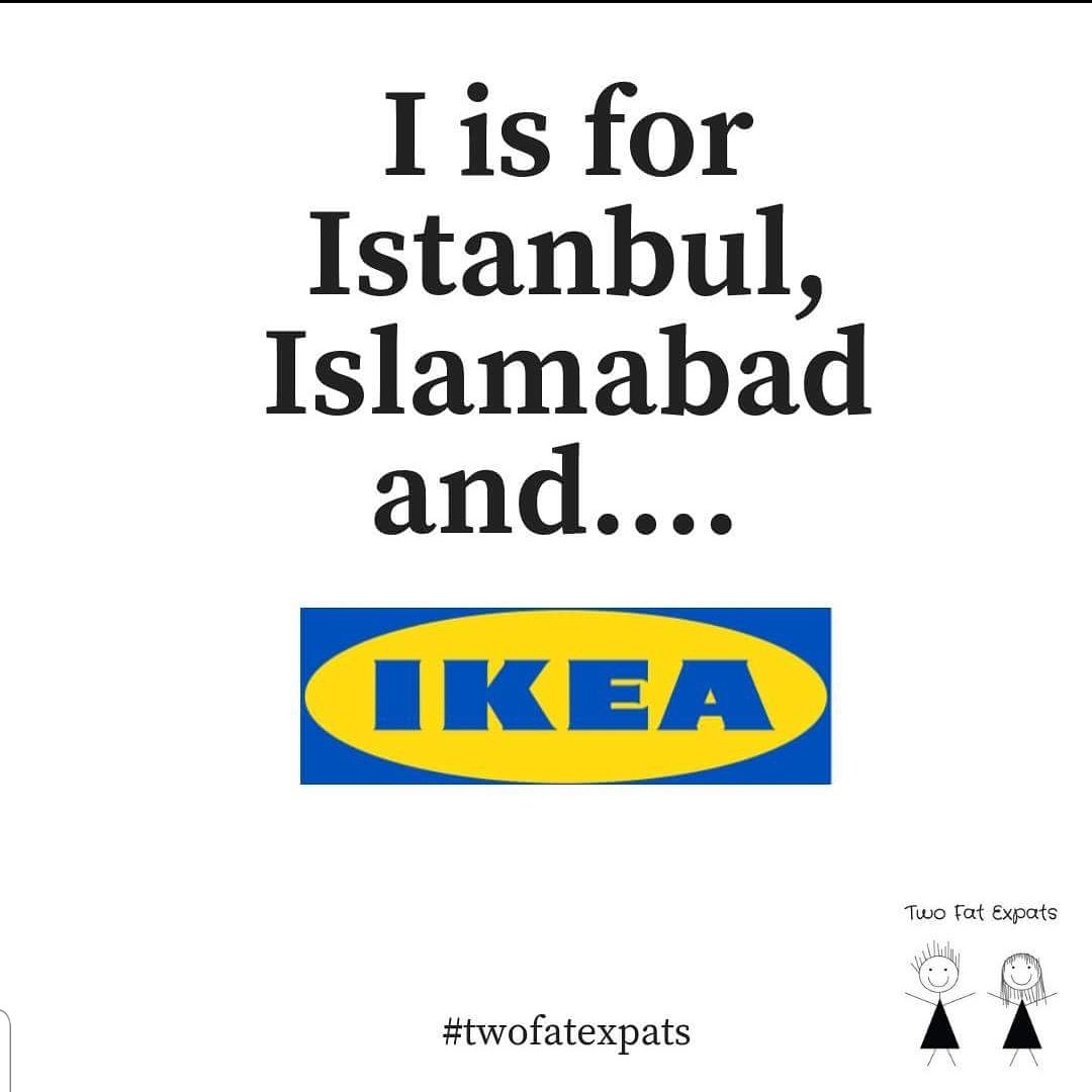 TwoFatExpats's tweet photo. Places you have lived in your expat life starting with the letter I. #mightbeIKEA #expatlife #podcast #twofatexpats https://t.co/XAkKUZDBcP