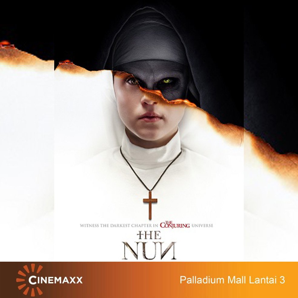 THE NUN

Jadwal tayang di #CinemaxxPalladiumMall
Rabu, 12 September 2018

11.15 | 13.15 | 15.15 | 17.15 | 18.00 | 19.15 | 21.15

HTM: Rp. 30.000
#palladiummall #lippomallsindonesia #cinemaxx