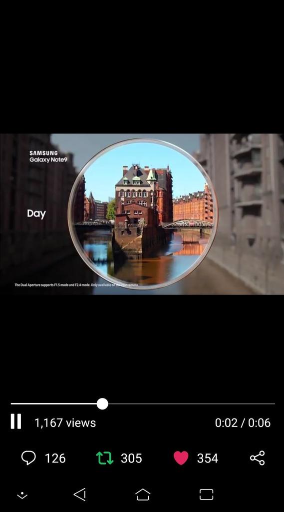 witty_vishal's tweet photo. @SamsungMobileIN Reason 5 -  Revolutionary Intelligent camera &amp; Dual Aperture for Brilliant shots
#GalaxyNote9 
#9ReasonsToNote 
@SamsungMobileIN 

Join

@Sanjiv_34 
@Sagar14Naik 
@mysterioussu 
@pavangaulkar14 
@ultra_instincts 
@Simran06995919 
@auk_sanejourno 
@DivzArjun https://t.co/AOkzUYwmxJ