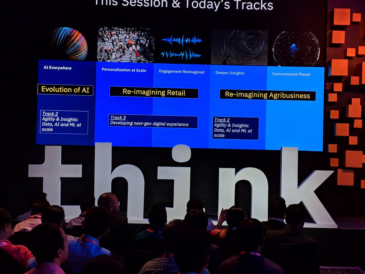 msubbu0's tweet image. Some of the discussions topics today. Are you here?
#IBMthinkSummit