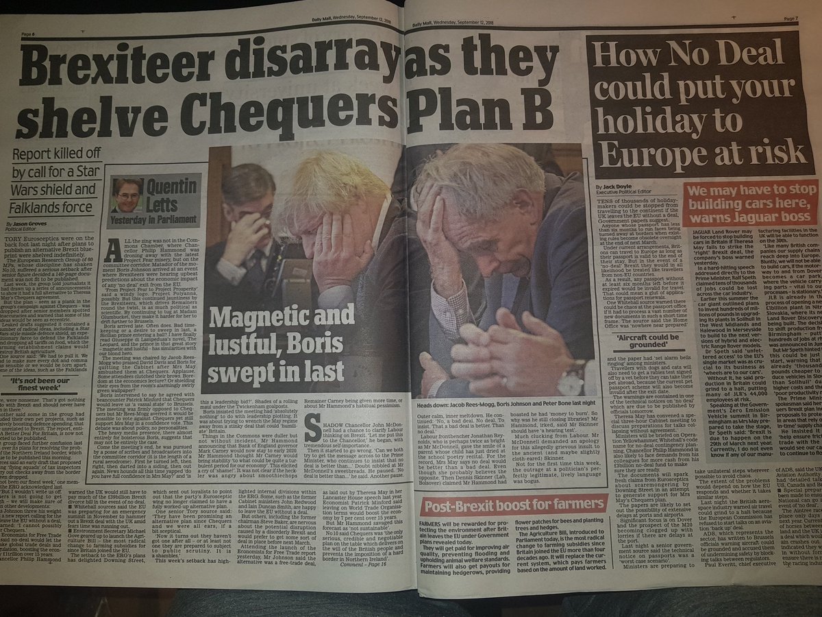 Jack_Blanchard_'s tweet photo. Something feels different about the headlines in today's Daily Mail https://t.co/LCFgwnOrlu