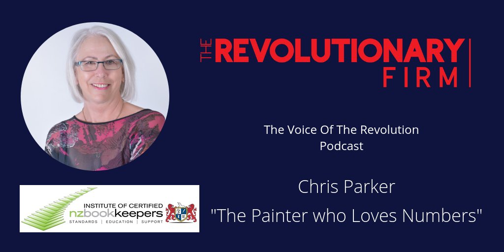 #NEWPODCAST The Painter Who Loves Numbers...
The amazing Christine Parker joined us in for <a href="/NZBookkeepers/">ICNZB - NZBAI</a> #bookkeepcon18 and the second she sat in the podcast hot seat <a href="/themelpower/">Melanie Shortland</a> knew she was a #revolutionary! Listen to her awesome story here: therevolutionaryfirm.com/podcast/60-chr…