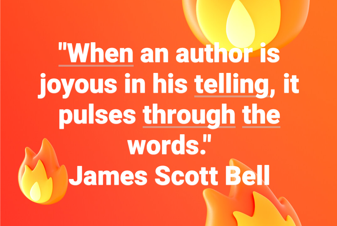 ContentCastle's tweet image. "When an author is joyous in his telling, it pulses through the words."  James Scott Bell
#contentcastle #writersresidency #amwriting #kohsamui