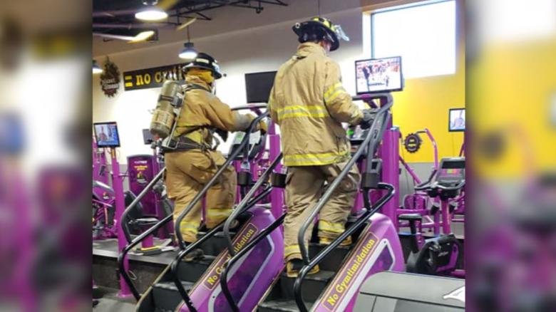 At exactly 8:46 a.m. every September 11, the moment when the first hijacked plane struck the Twin Towers in 2001, firefighters around the US take to staircases or even StairMasters for a climb up 110 flights -- dressed in full firefighting gear cnn.it/2N3Iaxz