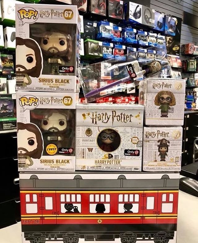 harry potter funko train box gamestop
