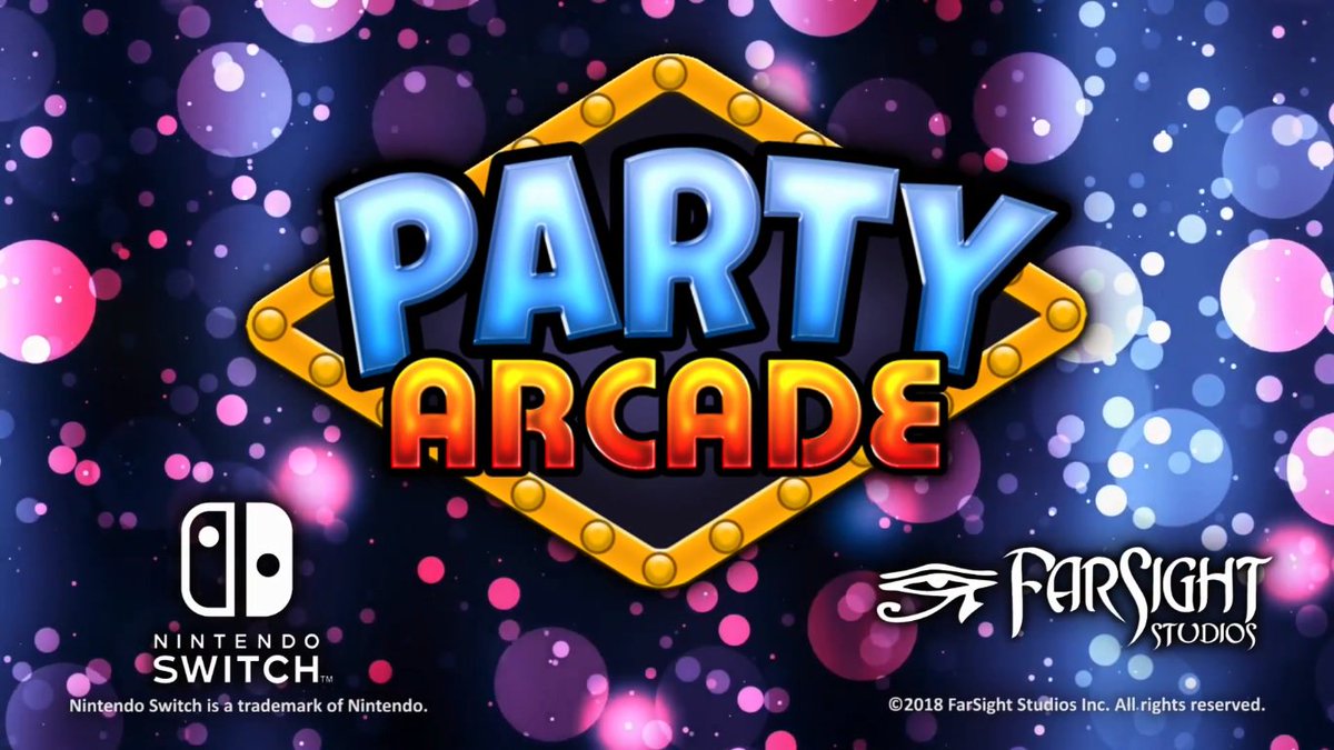 UnivNintendo's tweet photo. Lançamento de Party Arcade é anunciado para o próximo mês • https://t.co/RTzdQioiw6 • #PartyArcade #Switch https://t.co/EpTplpcKE0