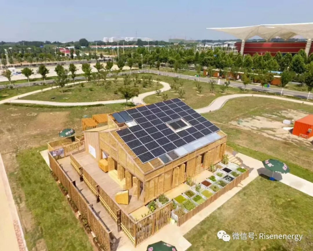 Powered by #RisenEnergy, renewable project 【Nature Between】 has won the third place of #SDC2018