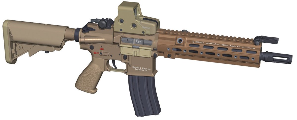 HK416をいろいろといじってみました。
#3DCG #Shade3D #HK416 