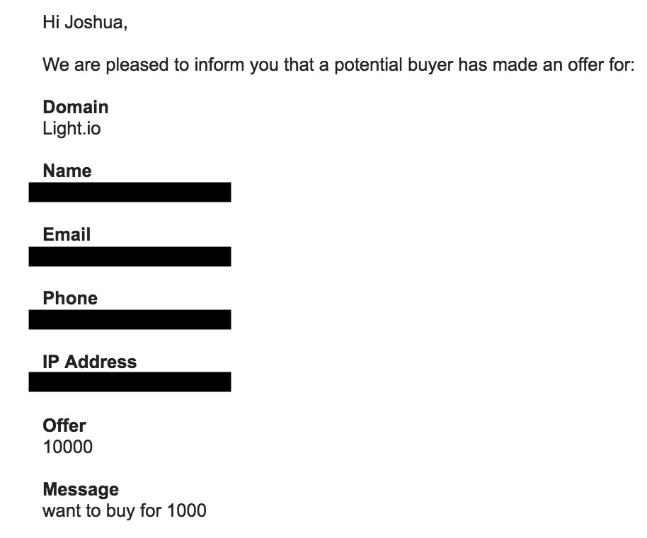 jstenn13's tweet image. Not even having a minimum offer (in this case $10k) on a for-sale landing page can keep the lowballers out... 🤦‍♂️ #domains #dotio #nicetry