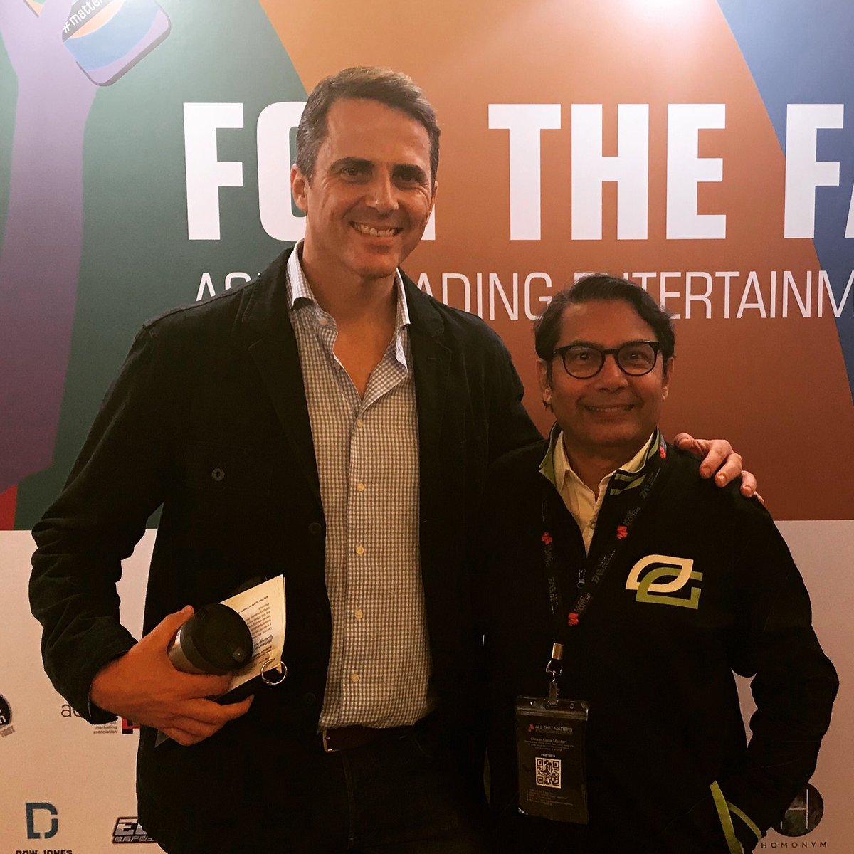 JayeshParekh's tweet photo. Jason de la Pena, Fox Sports at “All That Matters” https://t.co/5l10OeG9On