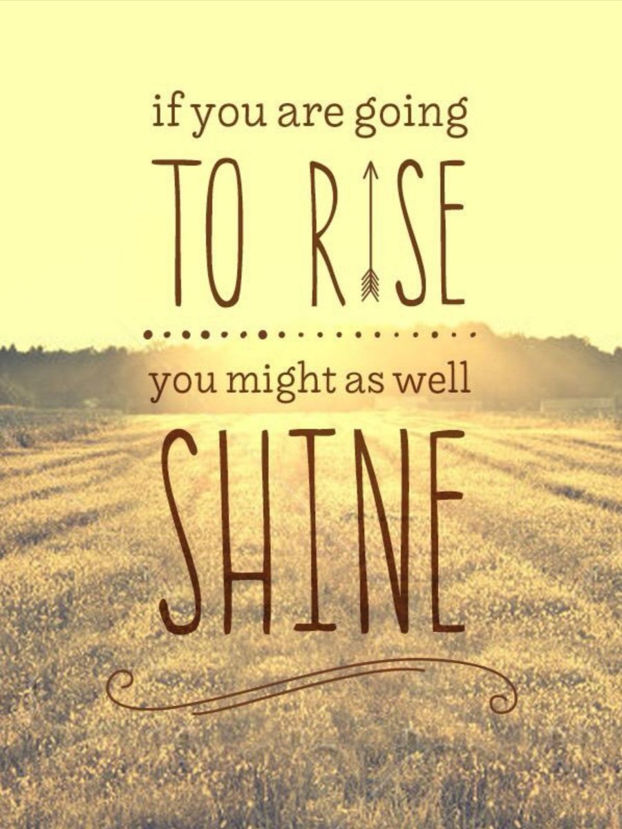 lmb1119's tweet image. #WednesdayWisdom if you are going to rise, you might as well shine